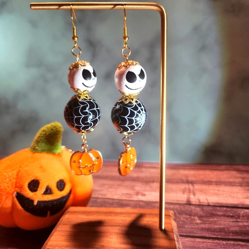 Jack Skellington earrings